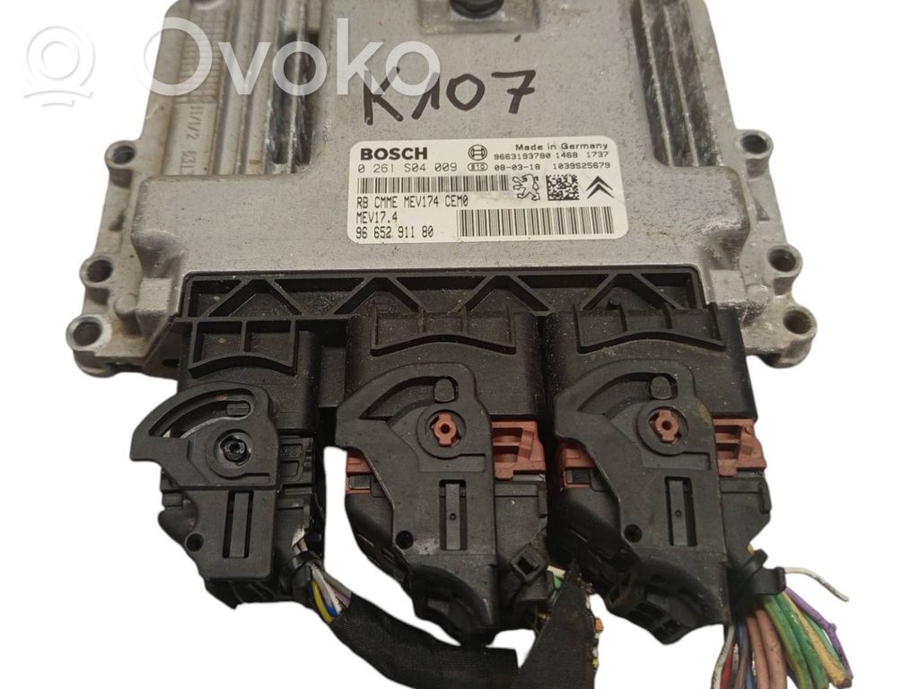 Peugeot 308 Engine control unit/module 