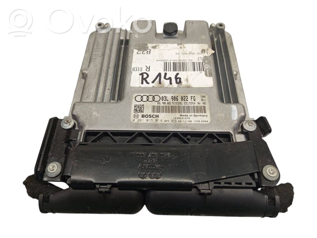 Engine control unit/module   03L906022FG,0281015014