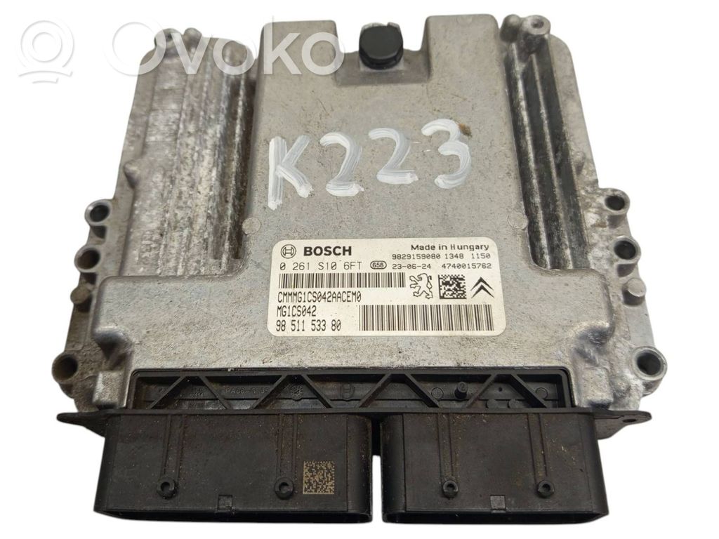 Citroen C5 Aircross Engine control unit/module 