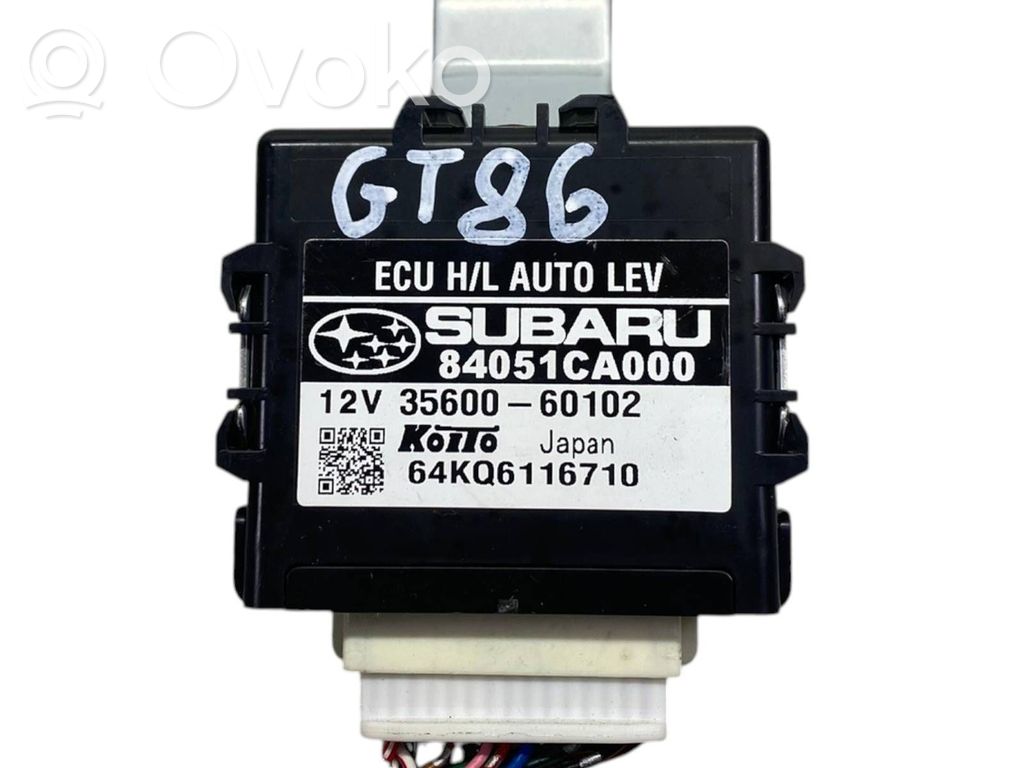 Toyota GT 86 Module d'éclairage LCM 