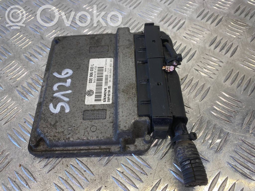 Volkswagen Polo V 6R Unitate/modul de control motor 