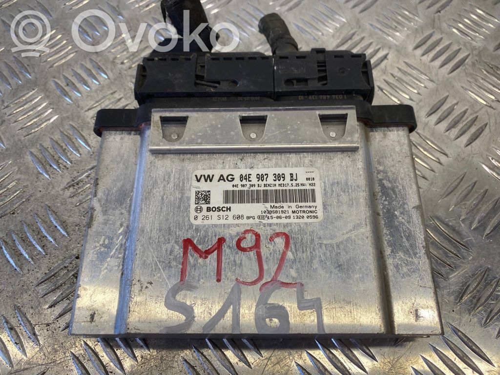 Engine control unit/module   04E907309BJ,0261S12608