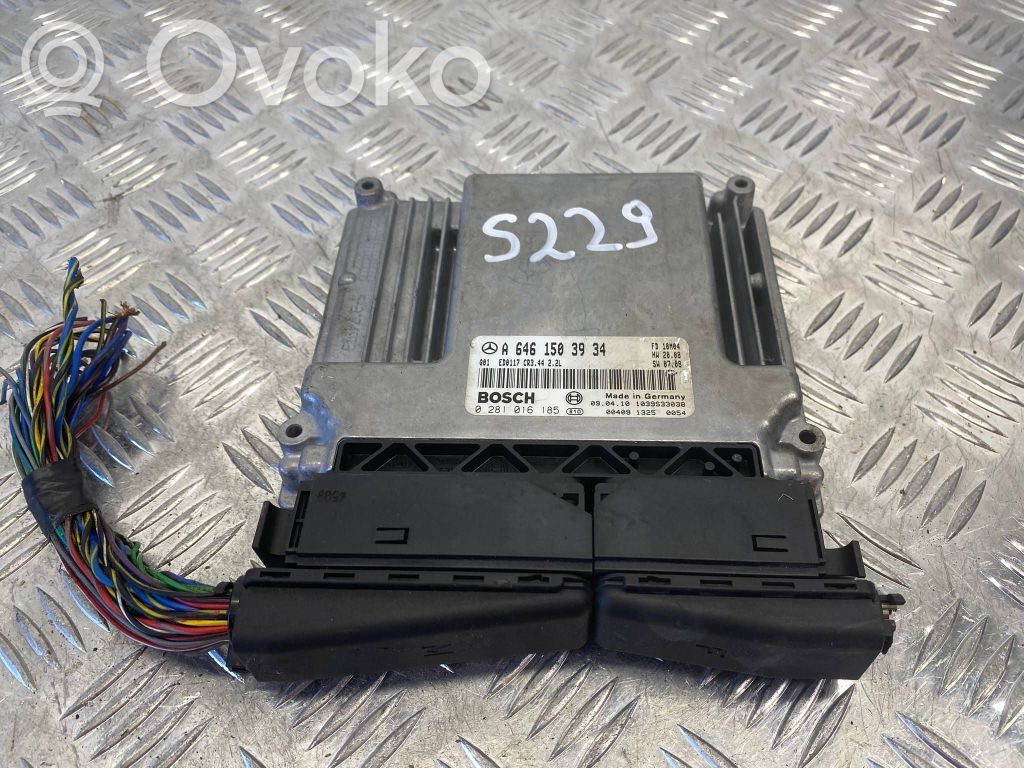Mercedes-Benz C W203 Unitate/modul de control motor 
