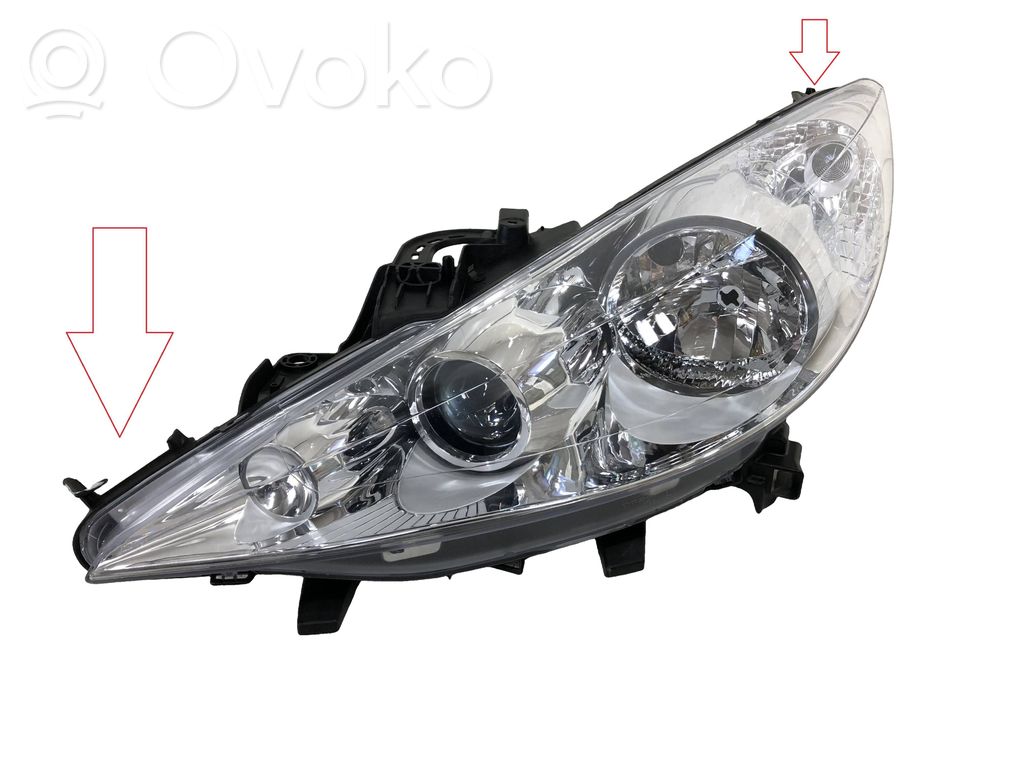Peugeot 207 Headlight/headlamp 