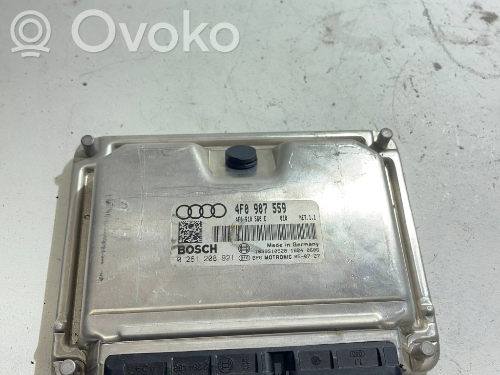 Audi A6 S6 C6 4F Engine control unit/module 