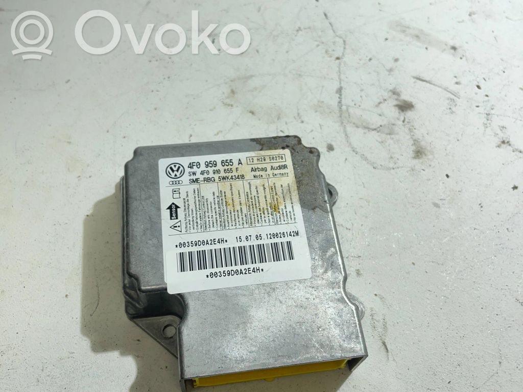 Airbag control unit/module   4F0959655A,4F0910655F,12H29S0270,00359D0A2E4H