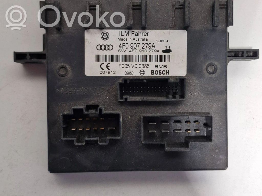 Audi A6 S6 C6 4F Moduł / Sterownik komfortu 