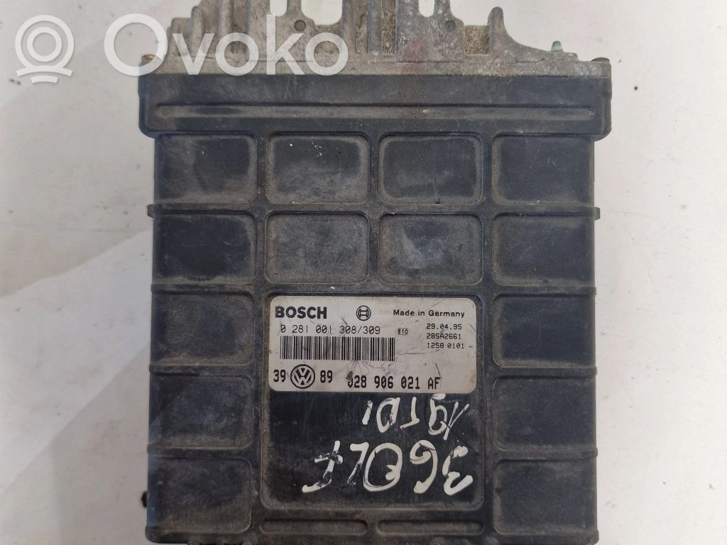 Volkswagen Golf III Engine control unit/module 