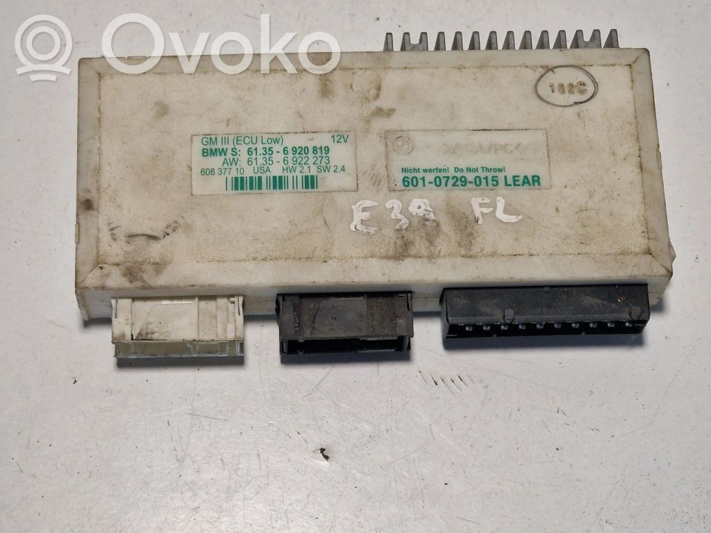 Comfort/convenience module   6920819,60837710,6922273,6010729015