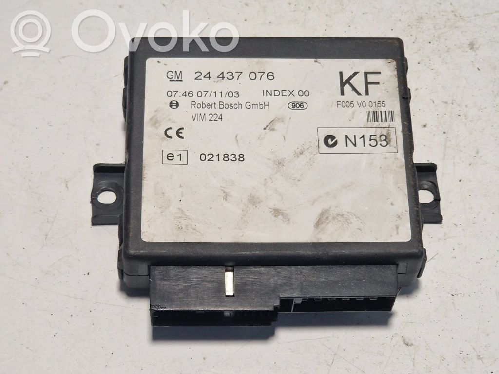 Module confort   24437076,F005V00155,021838