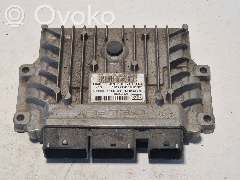 Engine control unit/module ECU   9663548180,28080473,R0413C004C,04721E63451682