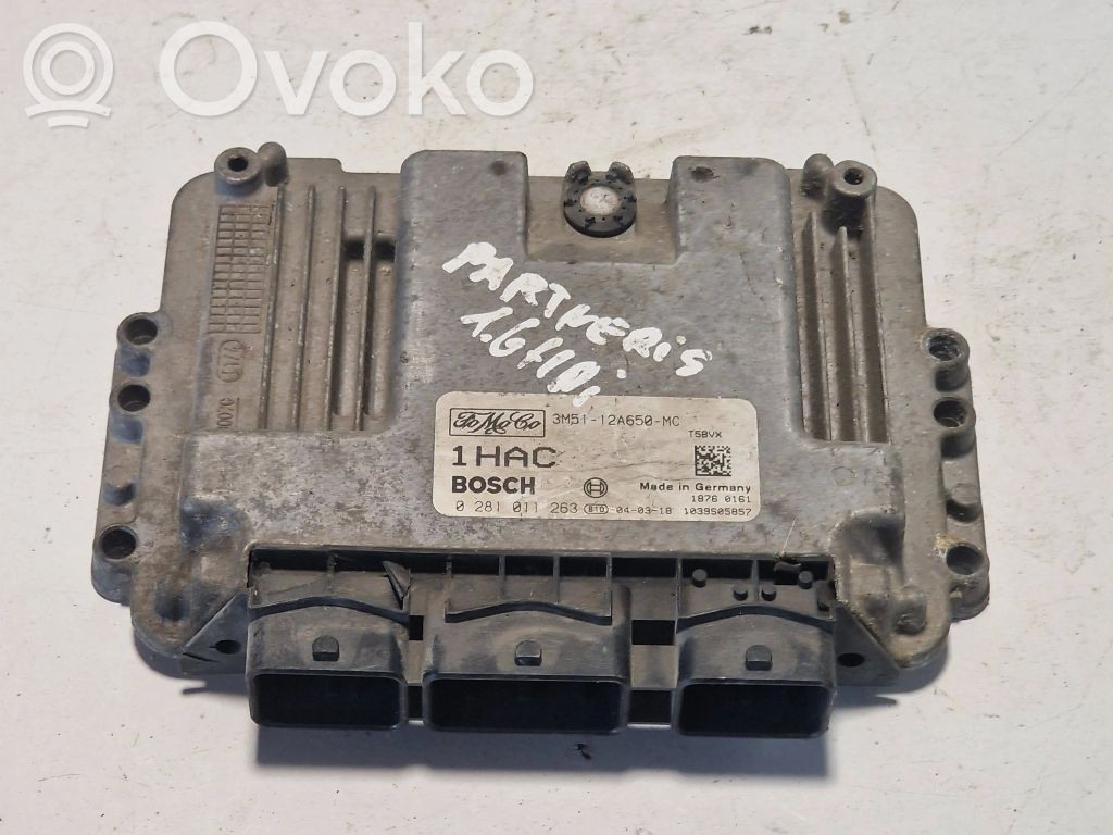 Peugeot Partner Engine control unit/module 