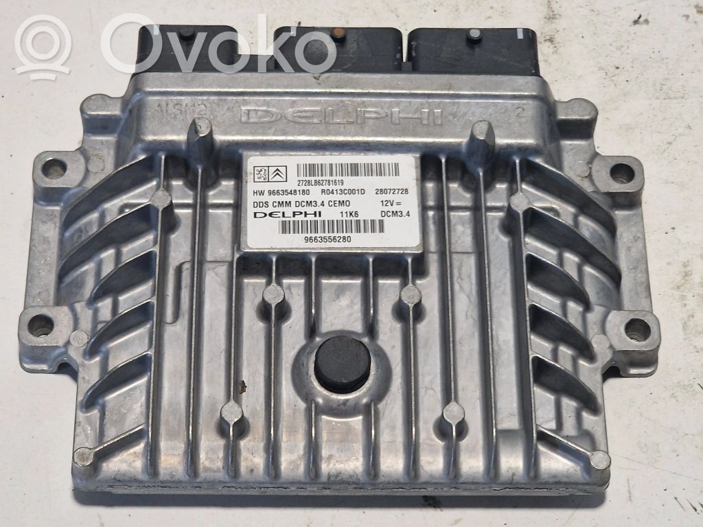 Peugeot 407 Engine control unit/module 