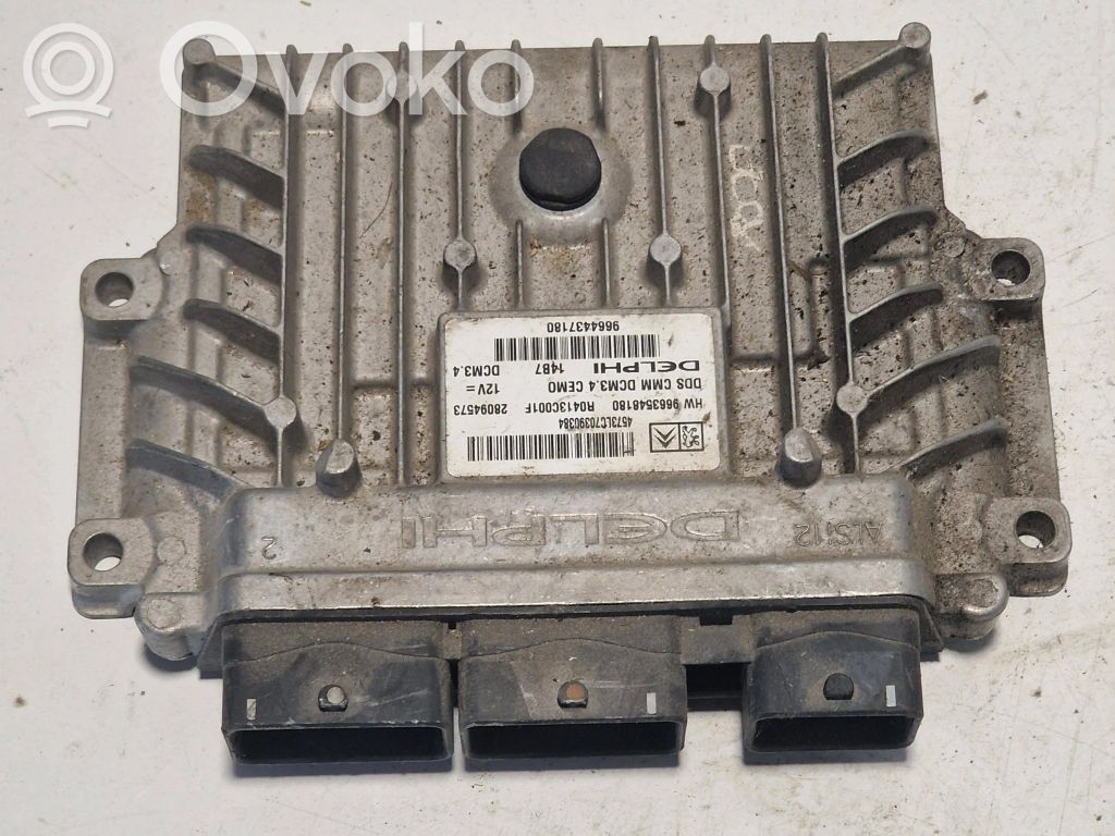 Peugeot 407 Engine control unit/module 