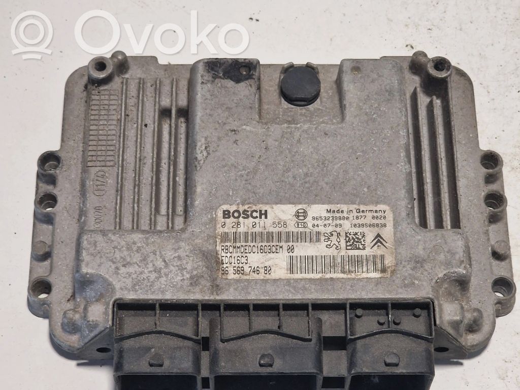 Peugeot 407 Engine control unit/module 