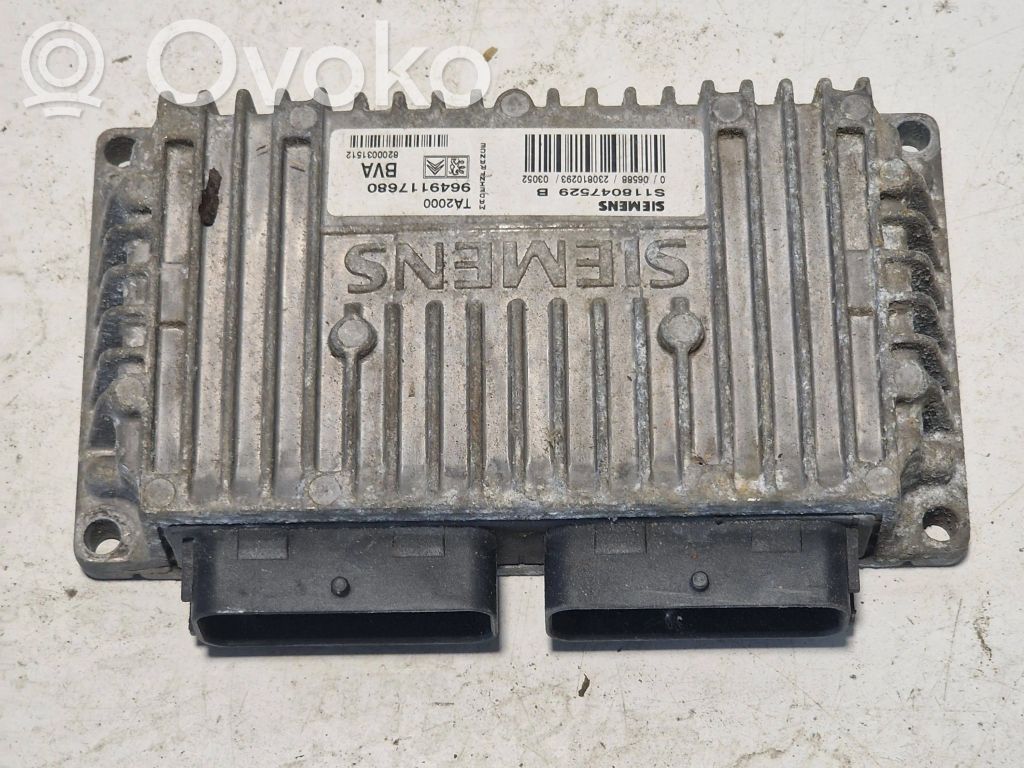 Engine control unit/module   8200031512,S118047529B,9649117680