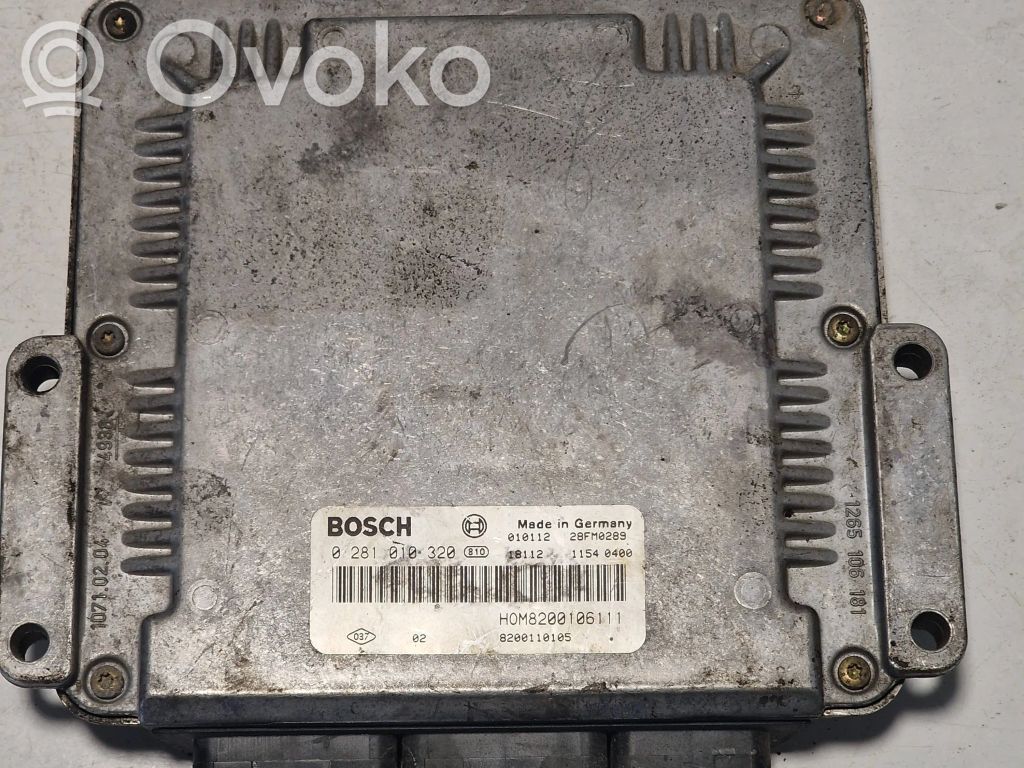 Renault Master II Engine control unit/module 
