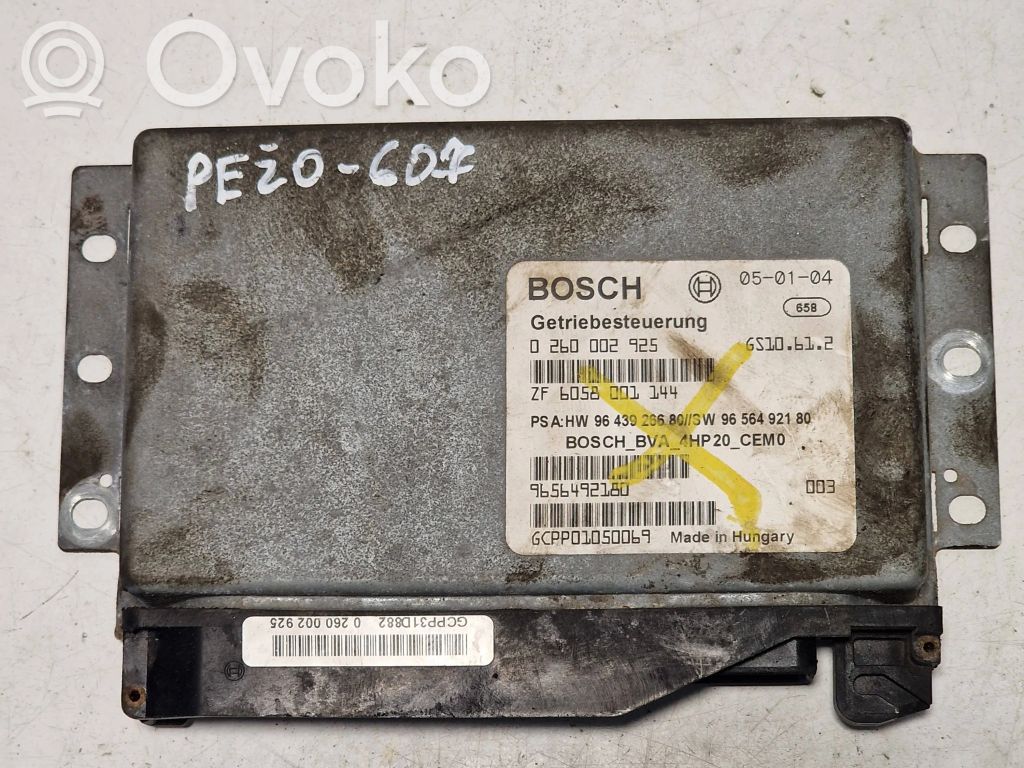 Peugeot 607 Gearbox control unit/module 