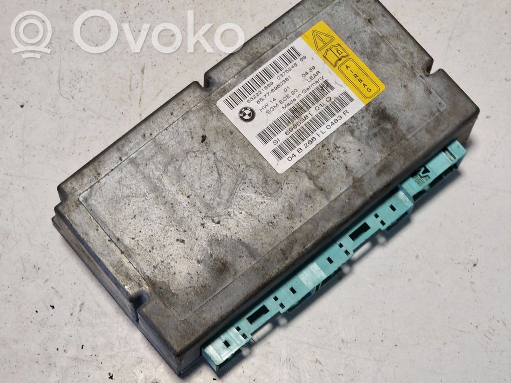 BMW 5 E60 E61 Airbag control unit/module 