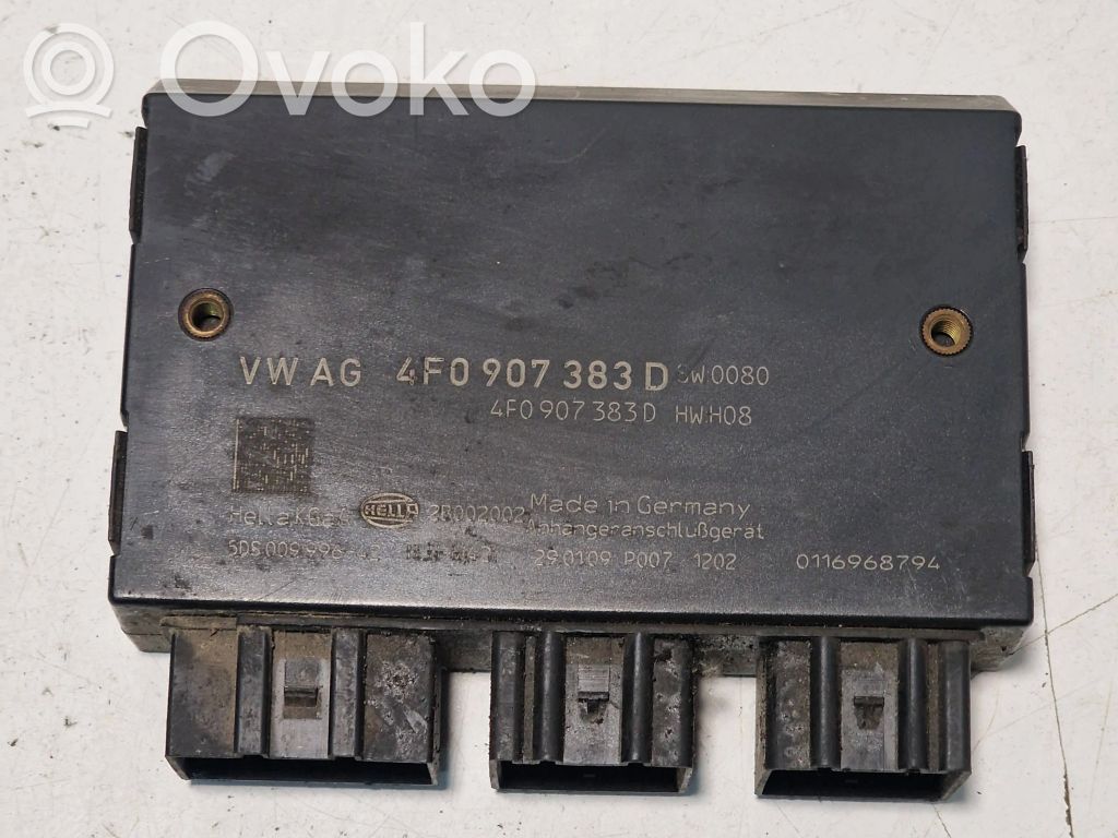 Audi A6 S6 C6 4F Sterownik / Moduł haka holowniczego 