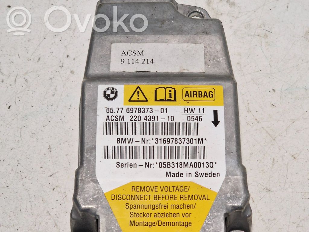BMW 5 E60 E61 Airbag control unit/module 