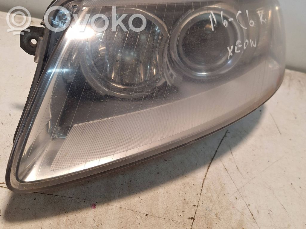 Audi A6 S6 C6 4F Priekinis žibintas 