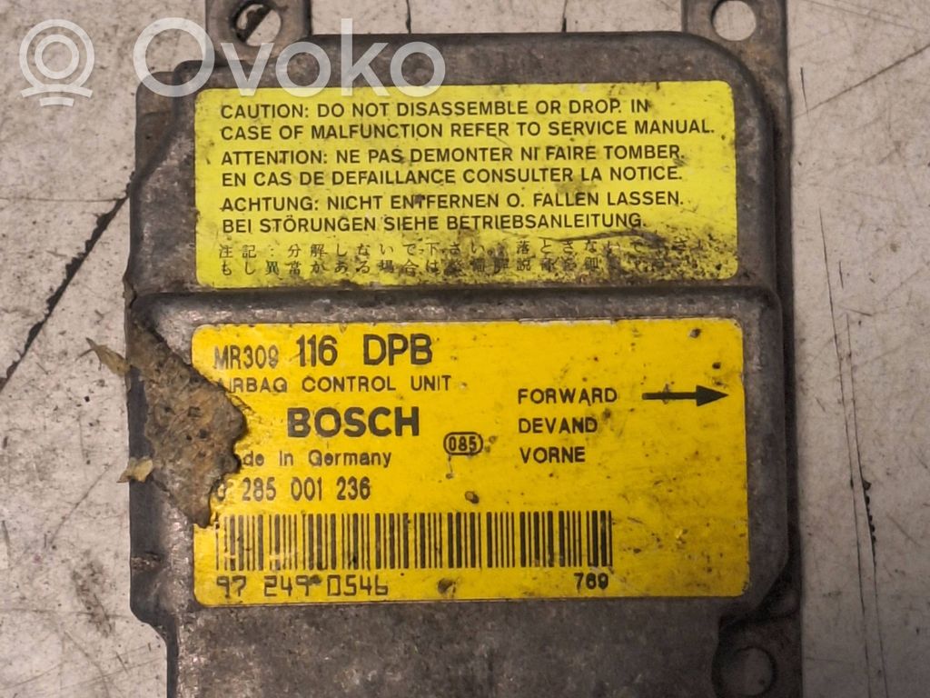 Mitsubishi Carisma Unitate/modul de comandă airbaguri 