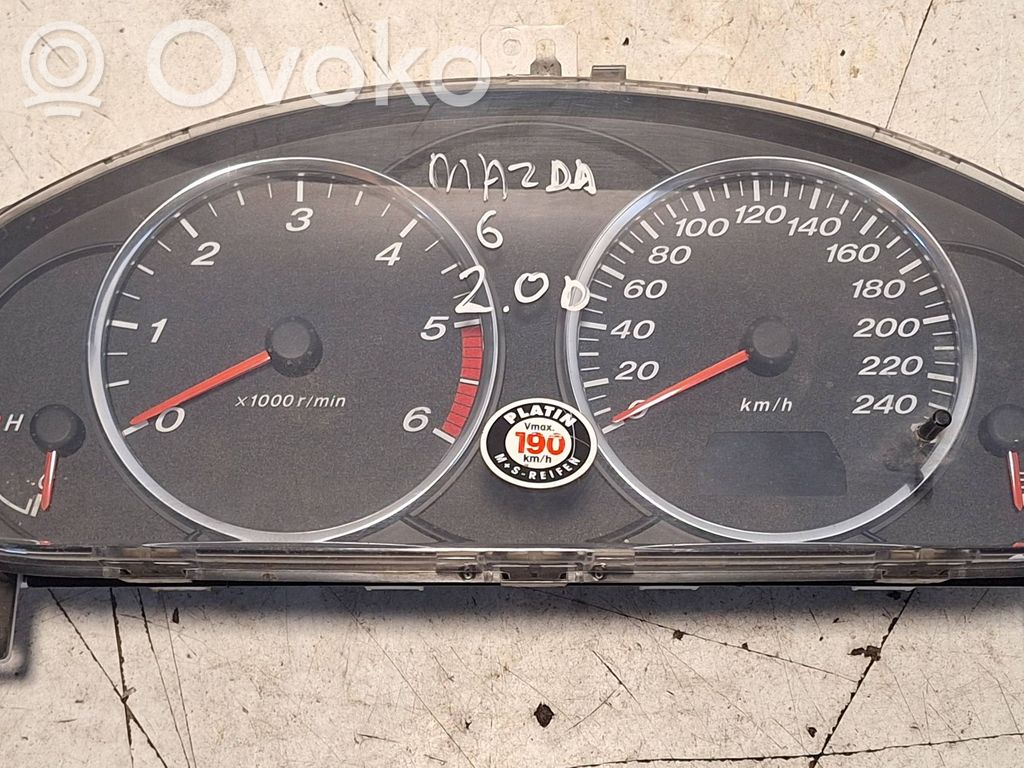 Mazda 6 Speedometer (instrument cluster) 