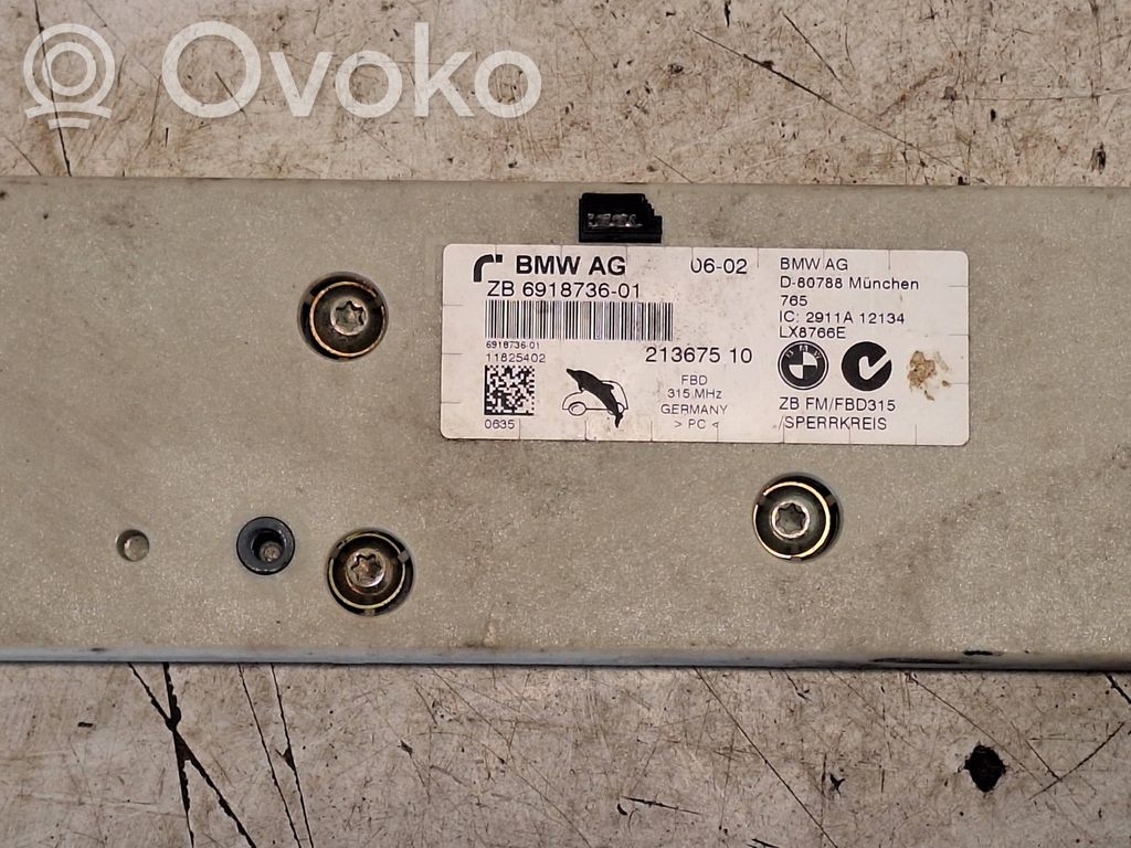 BMW 7 E65 E66 Antenos stiprintuvas 