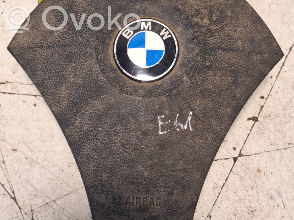 BMW 5 E60 E61 Stūres drošības spilvens 