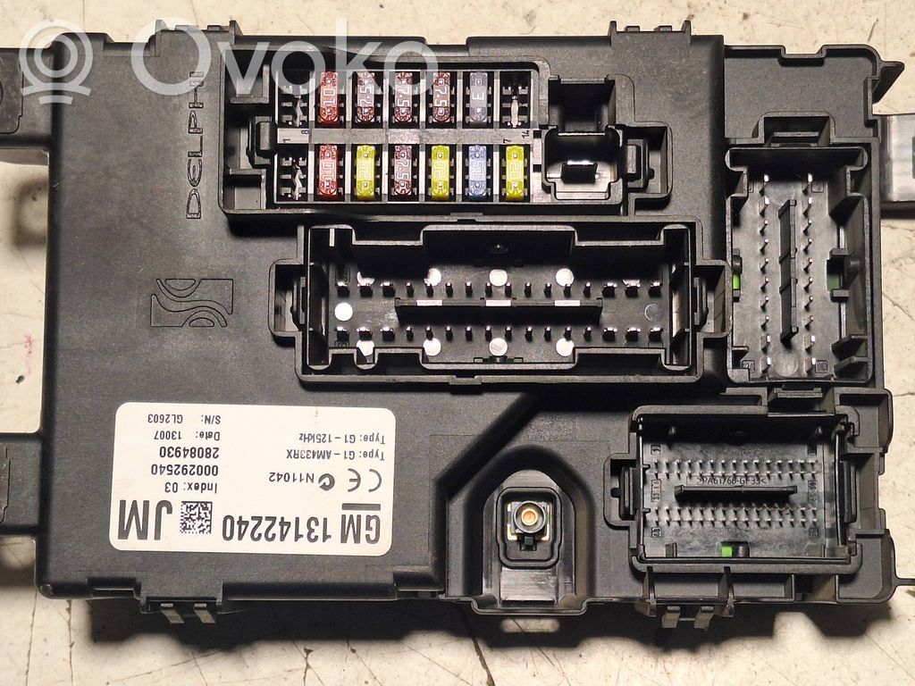 Opel Corsa D Comfort/convenience module 
