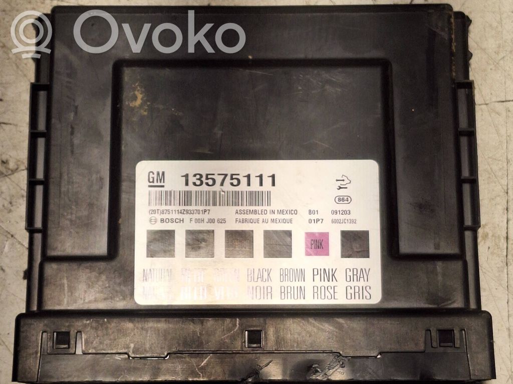 Module confort   13575111,F00HJ00625
