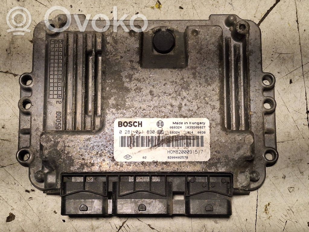 Opel Vivaro Engine control unit/module 