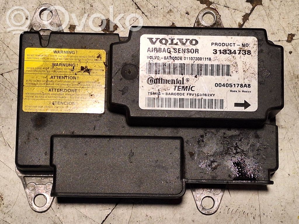 Volvo V50 Airbag control unit/module 