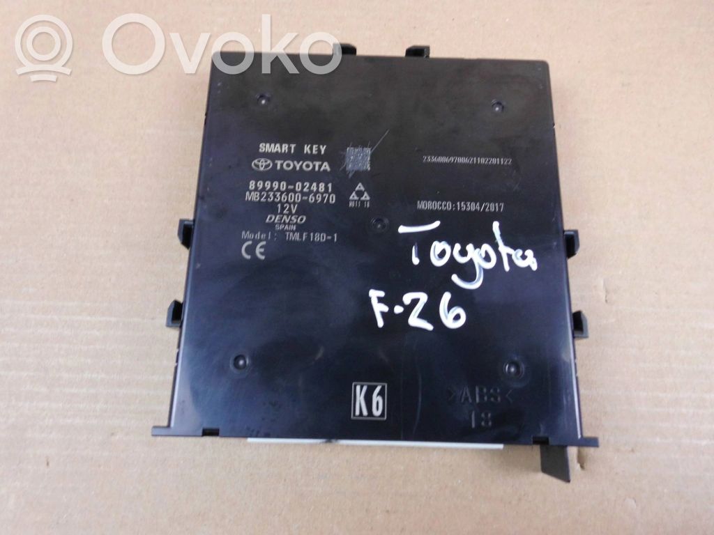 Toyota Corolla E210 E21 Inne komputery / moduły / sterowniki 