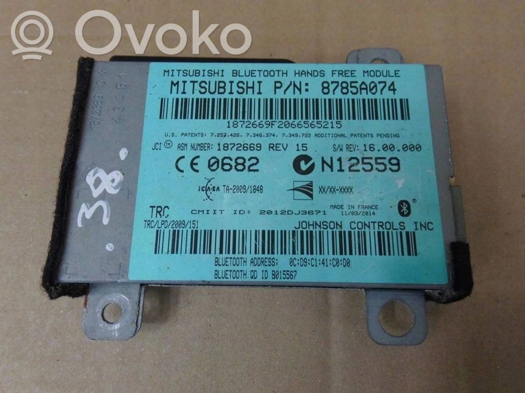 Bluetooth control unit module   8785A074