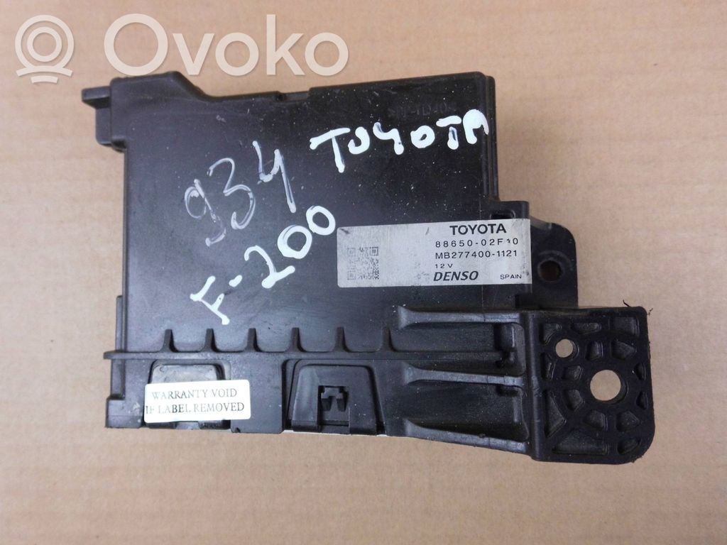 Toyota Auris E180 Air conditioner control unit module 