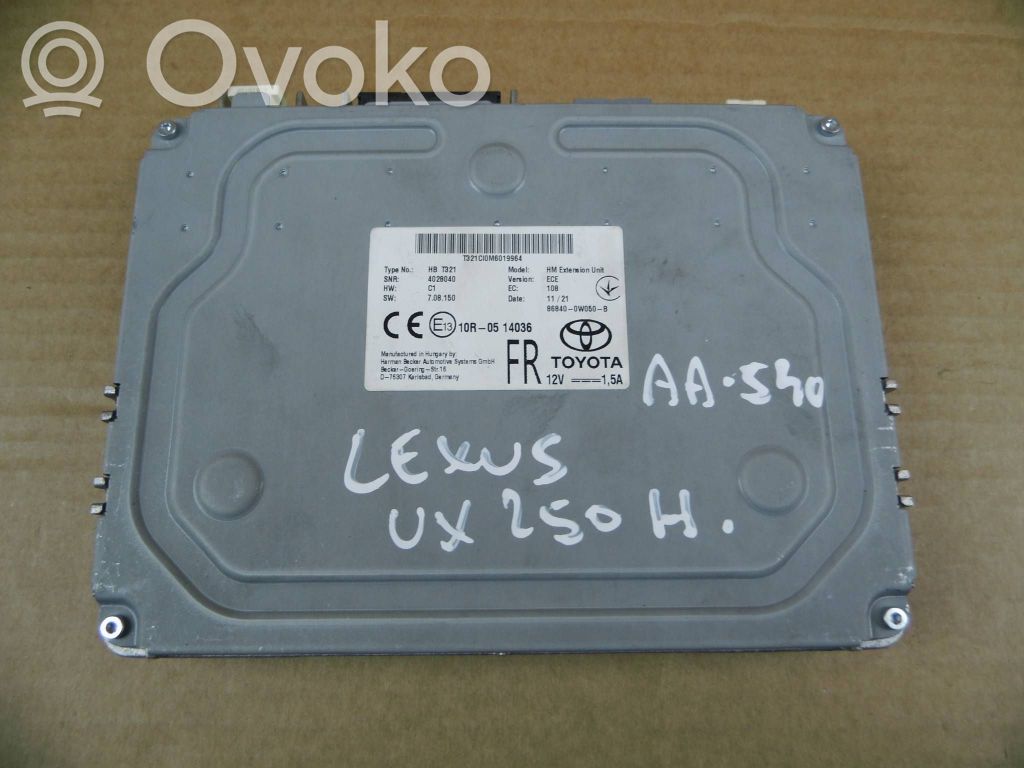 GPS navigation control unit/module   868400W050B