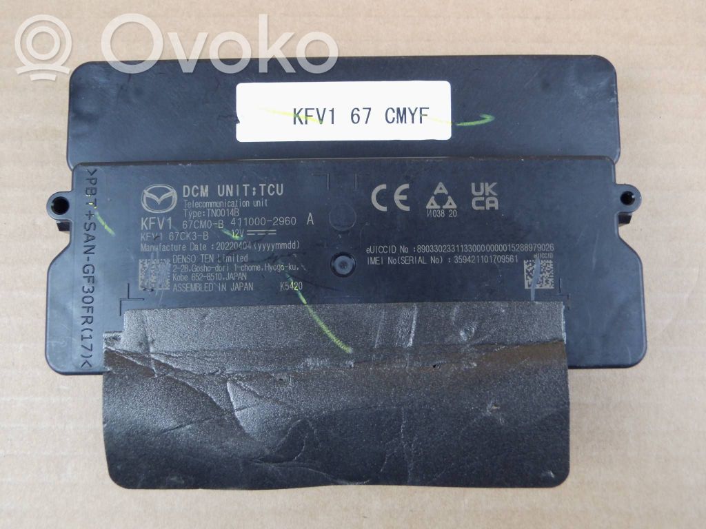 Mazda CX-5 II Alte unități/module de control 