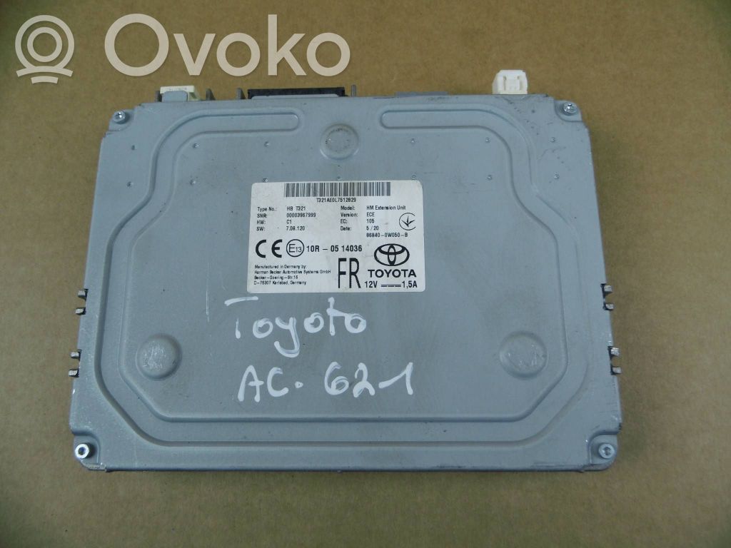 Lexus UX GPS navigation control unit/module 