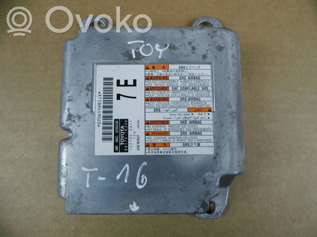 Lexus UX Airbag control unit/module 