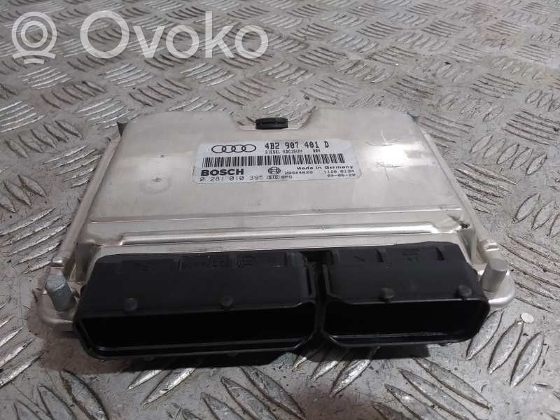 Unidad de control/módulo del motor   4B2907401D,0281010395