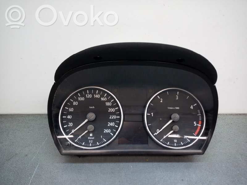 BMW 3 E90 E91 Speedometer (instrument cluster) 