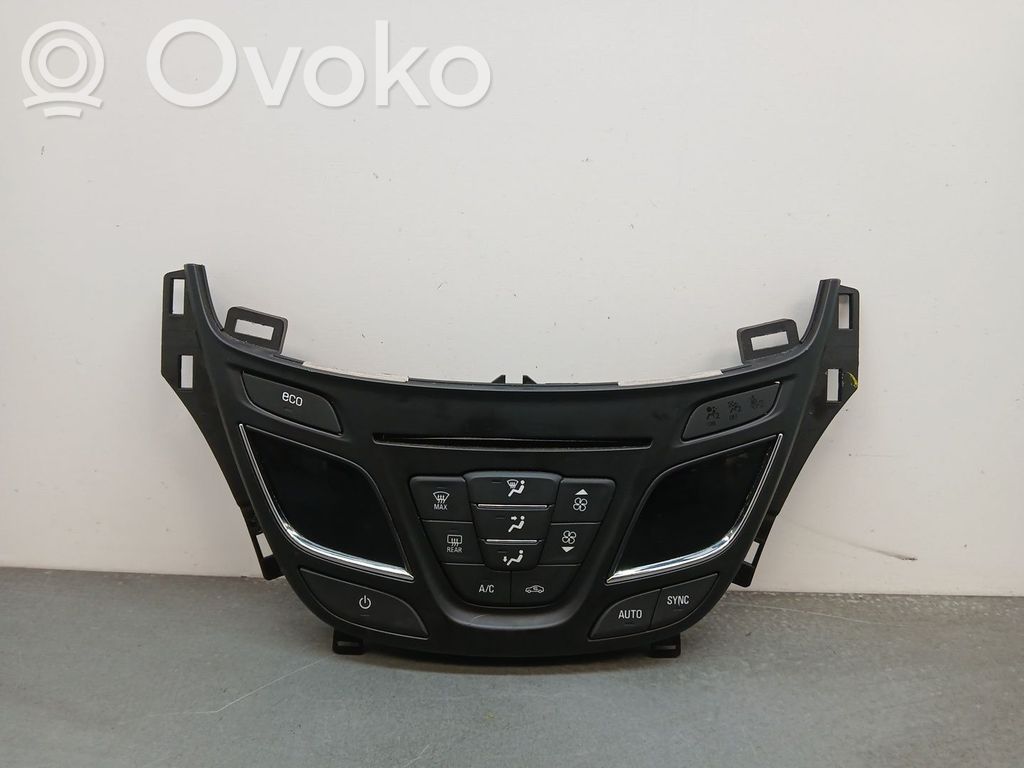 Opel Insignia A Climate control unit 