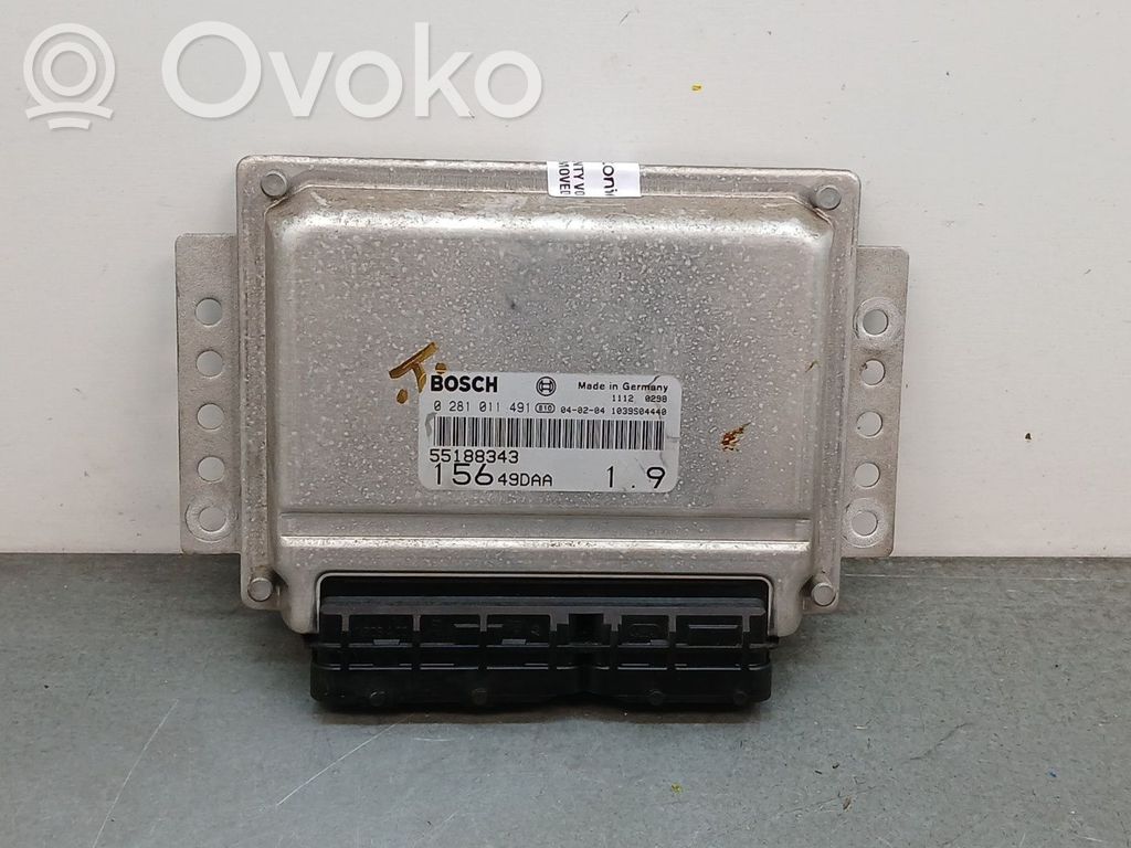Alfa Romeo 156 Engine control unit/module 