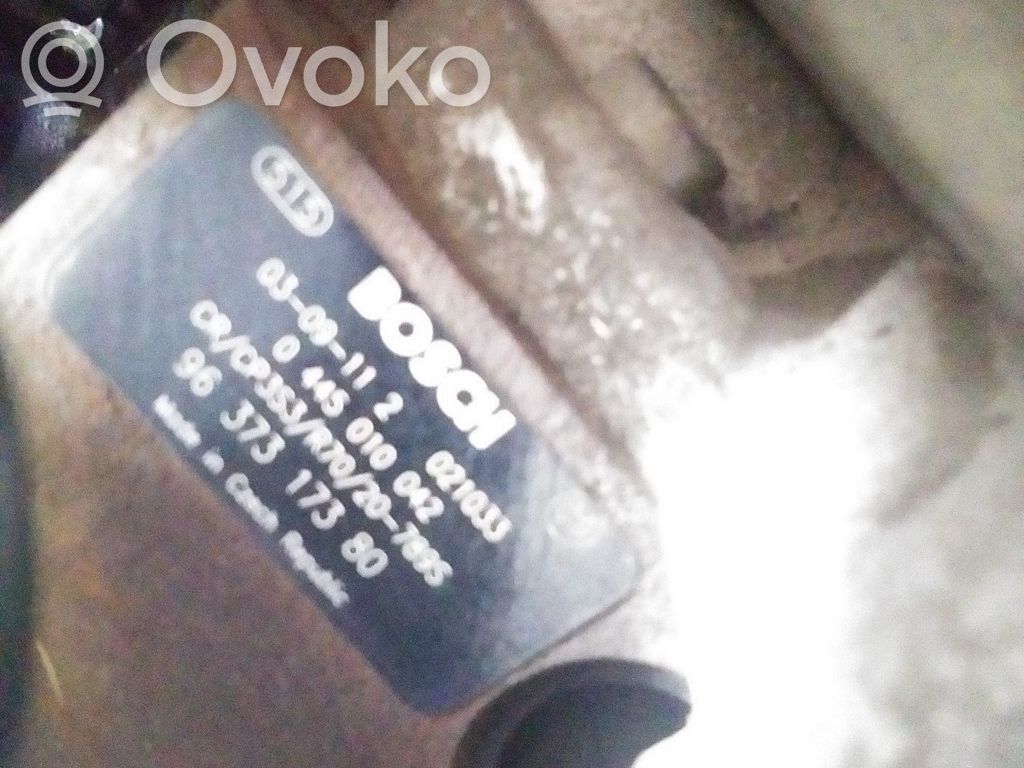 Peugeot 206 Pompa wtryskowa wysokiego ciśnienia 