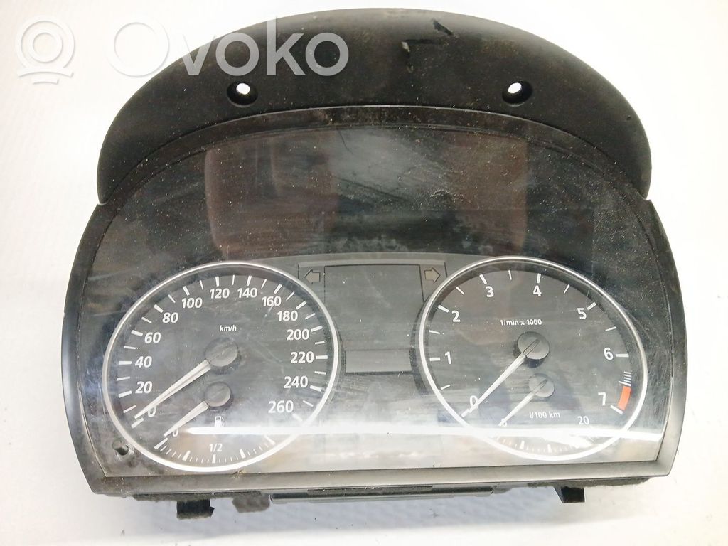 BMW 3 E90 E91 Speedometer (instrument cluster) 