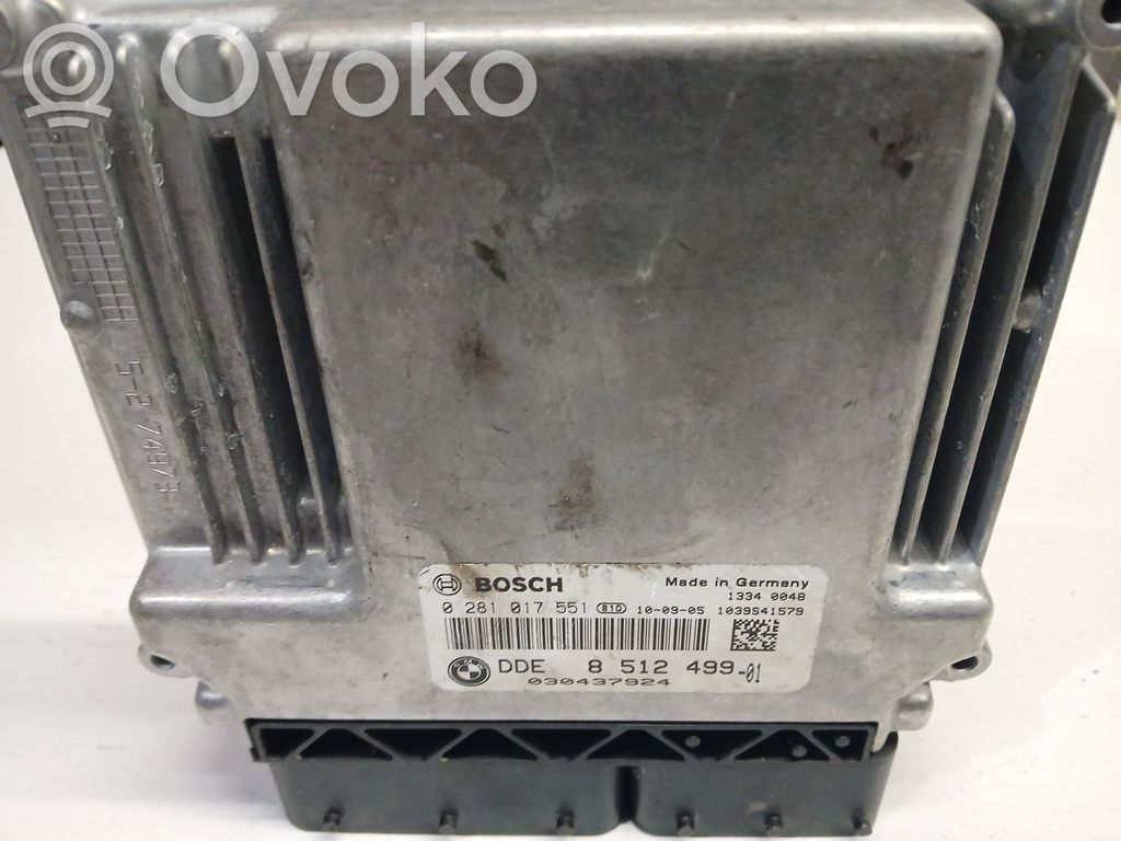 BMW 1 E81 E87 Motorsteuergerät/-modul 