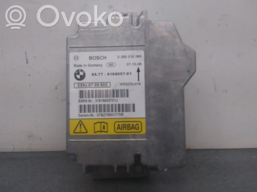 Turvatyynyn ohjainlaite/moduuli   0285010066