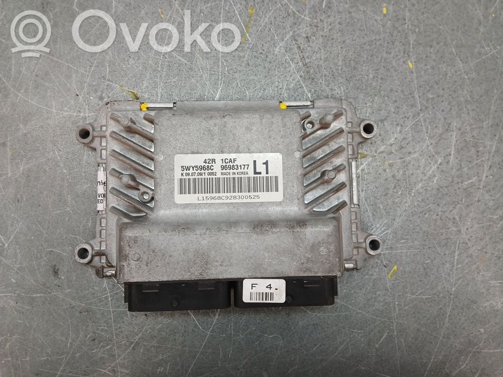 Unidad de control/módulo del motor   96983177,5WY5986C
